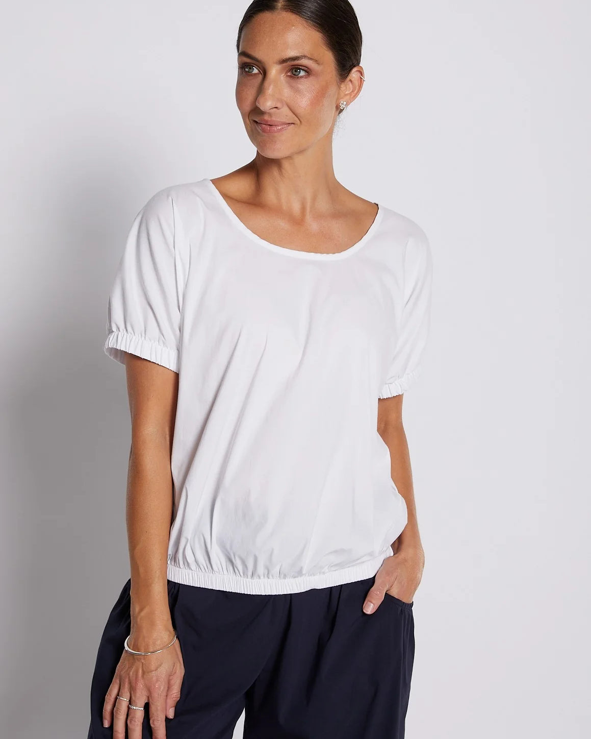 Short Sleeve Puff Top