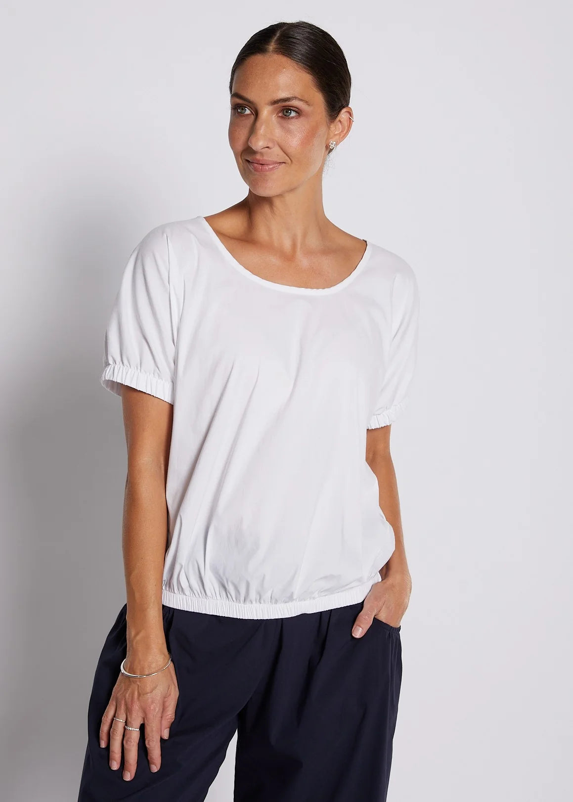 Short Sleeve Puff Top