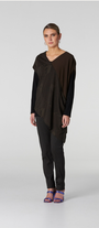 Suits Ponti Pant by OBI in Multi Check - front view