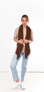 Wrap Topper by Bridge & Lord in Espresso