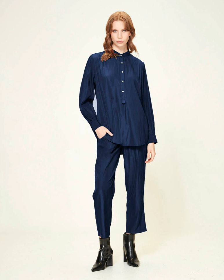 Surrey Pant by Glide by Verge in Midnight - front view