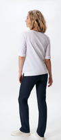 Premier Pant by VERGE in French Ink - back view