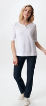 Premier Pant by VERGE in French Ink - front view