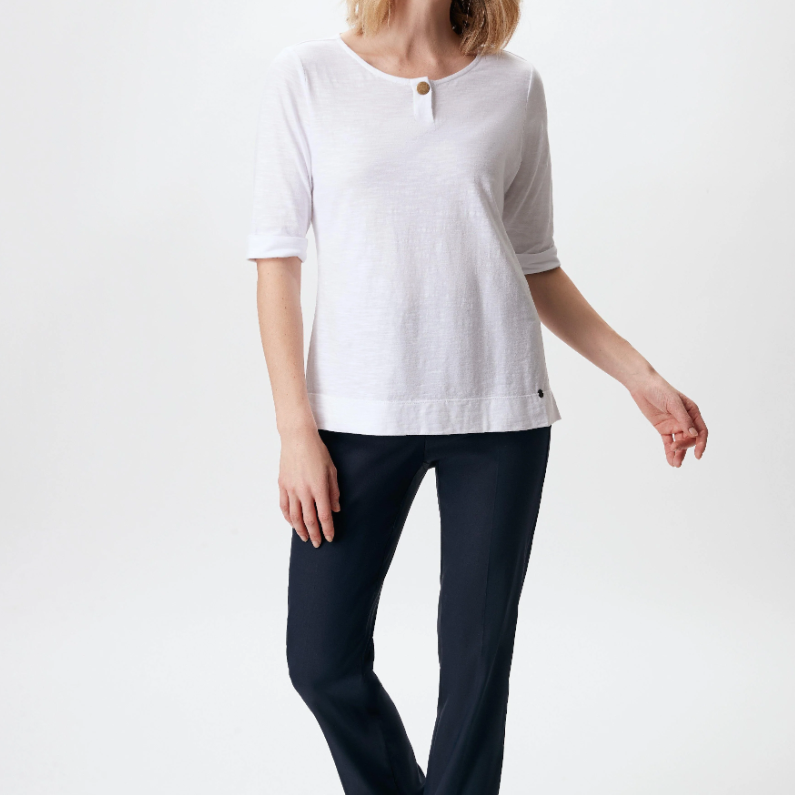 Premier Pant by VERGE in French Ink - front view