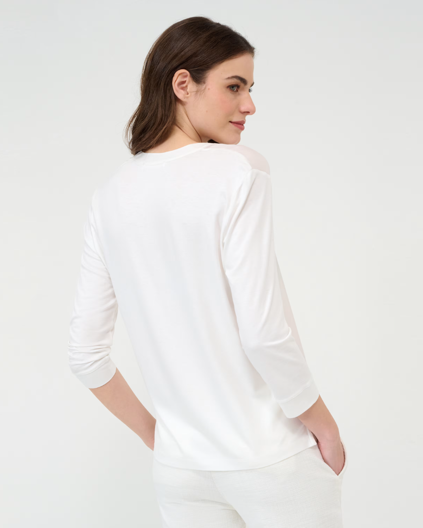 Clarissa 3/4 Slv Top