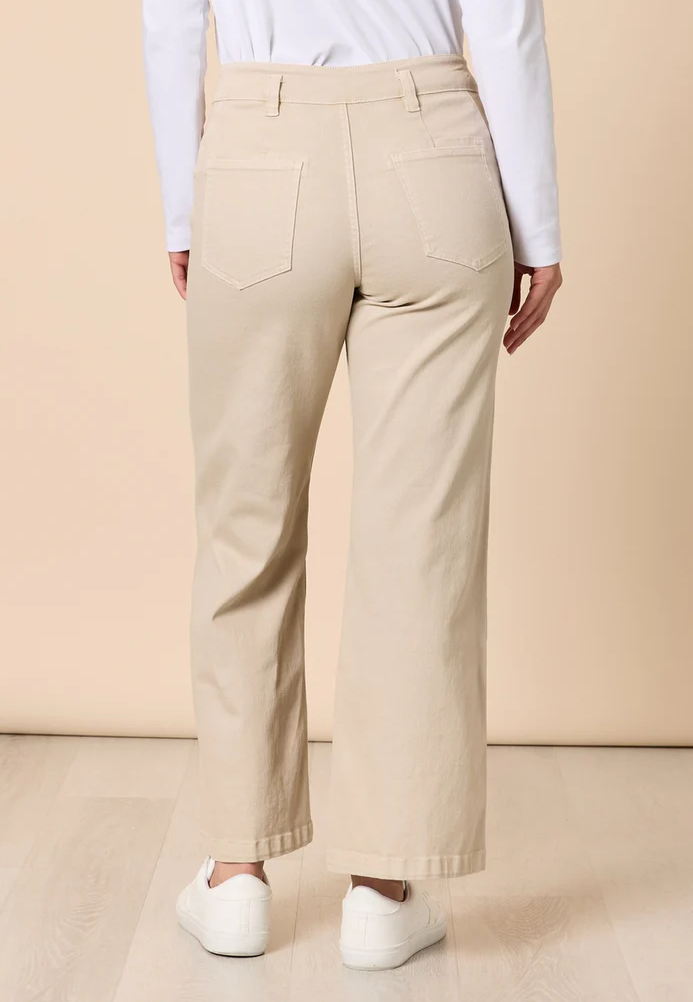 Hudson High Rise Wide Leg Jean