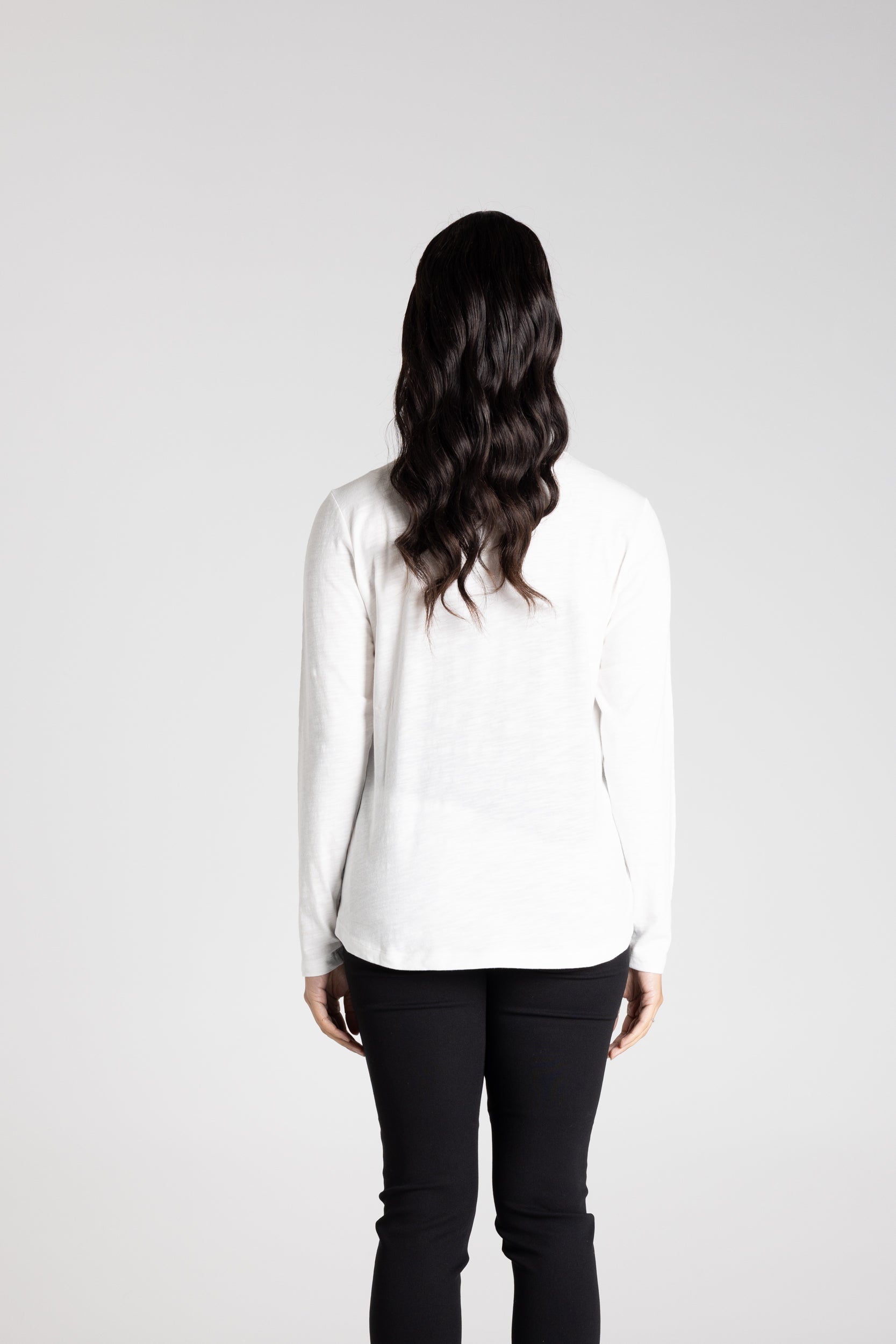 Long Sleeve Crew with DTMLogo Sequin