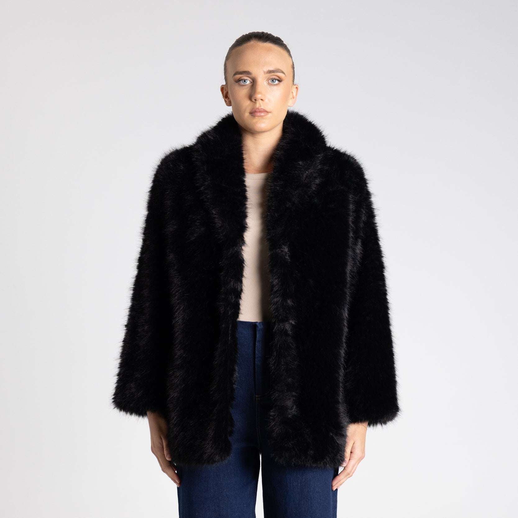 Faux Fur Coat