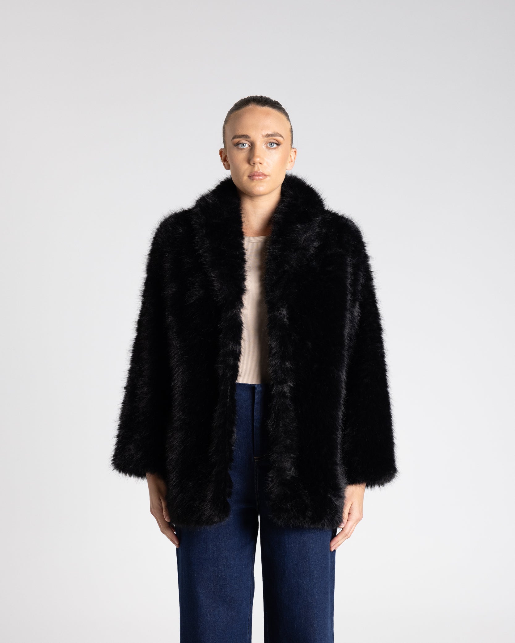 Faux Fur Coat