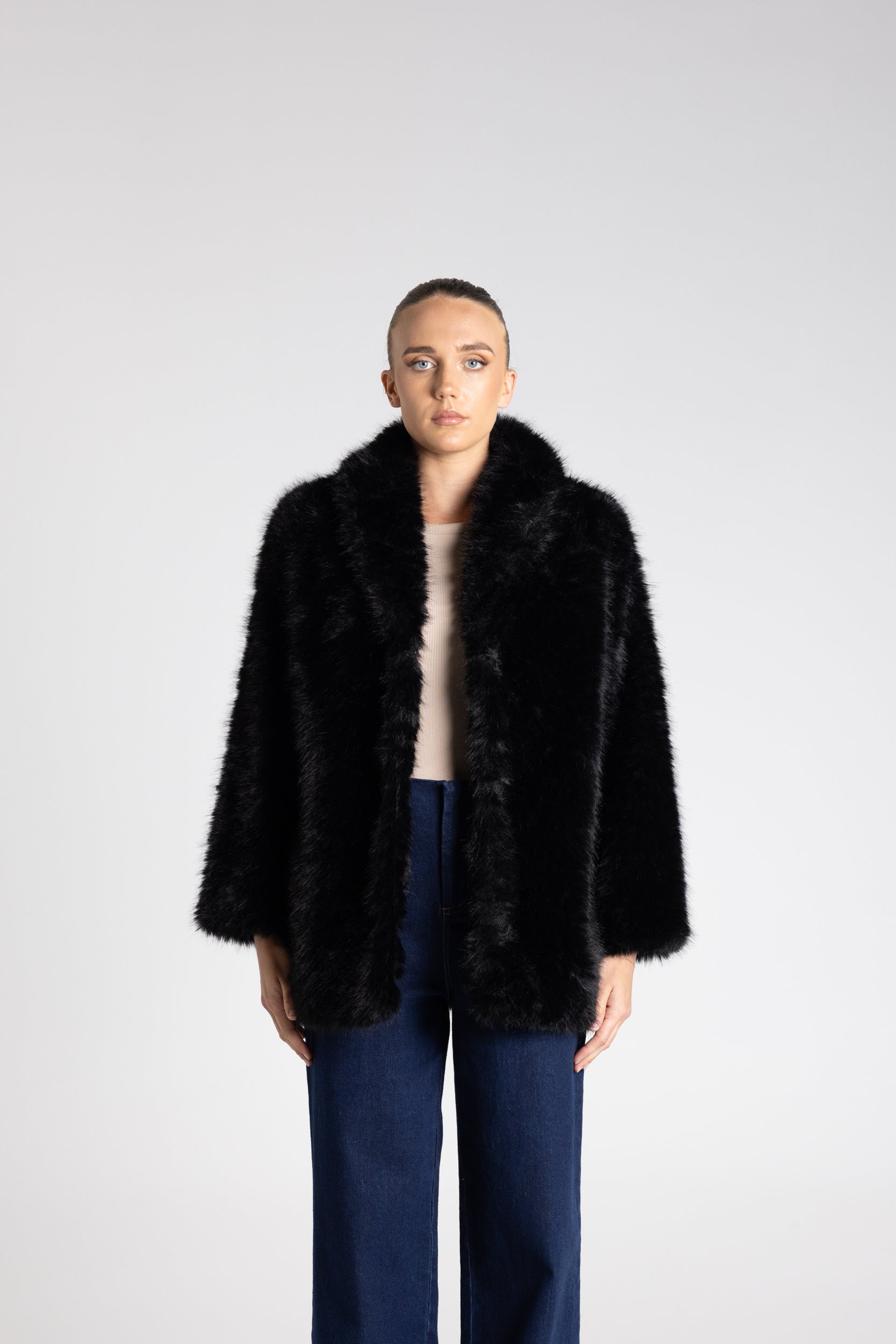 Faux Fur Coat
