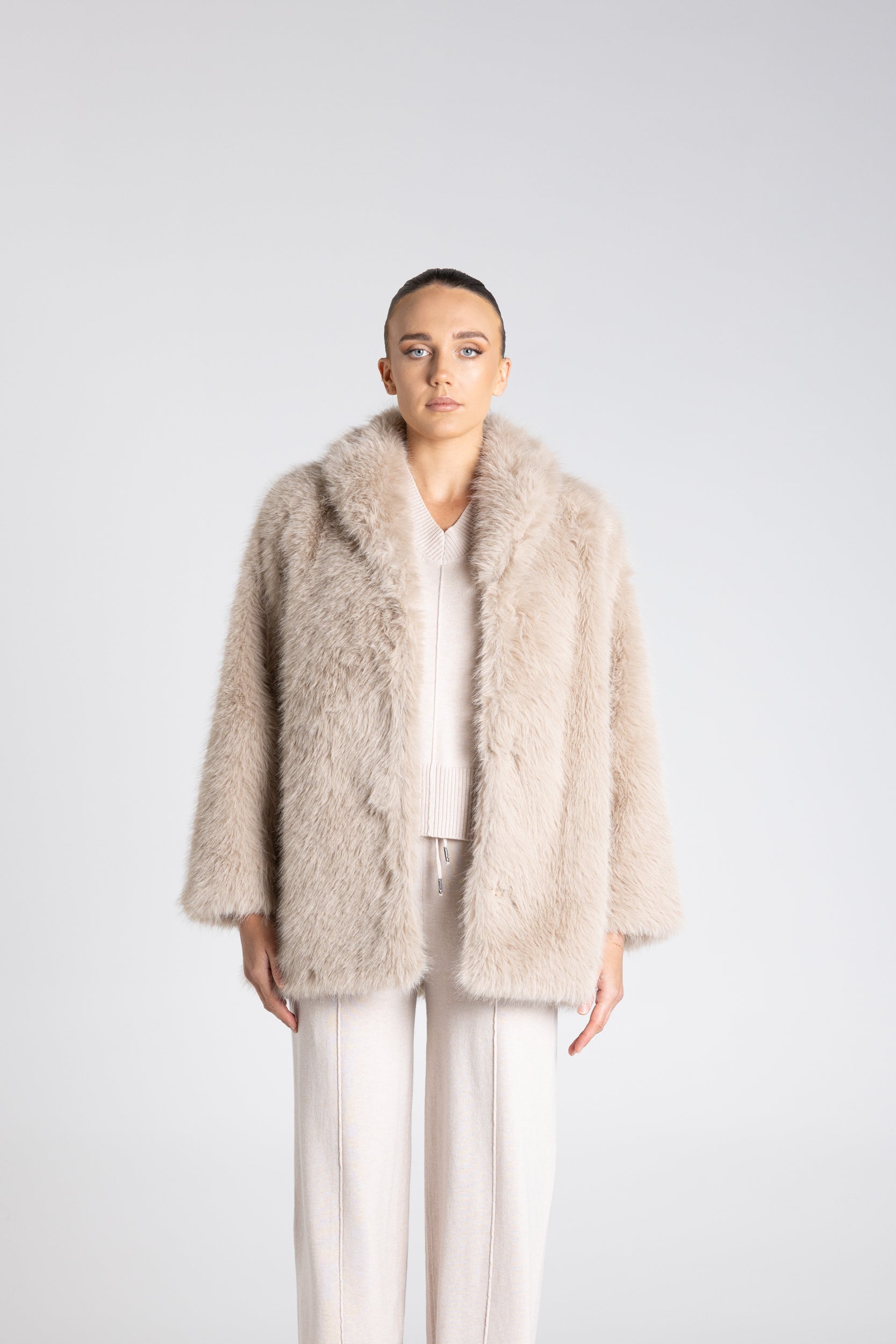 Faux Fur Coat