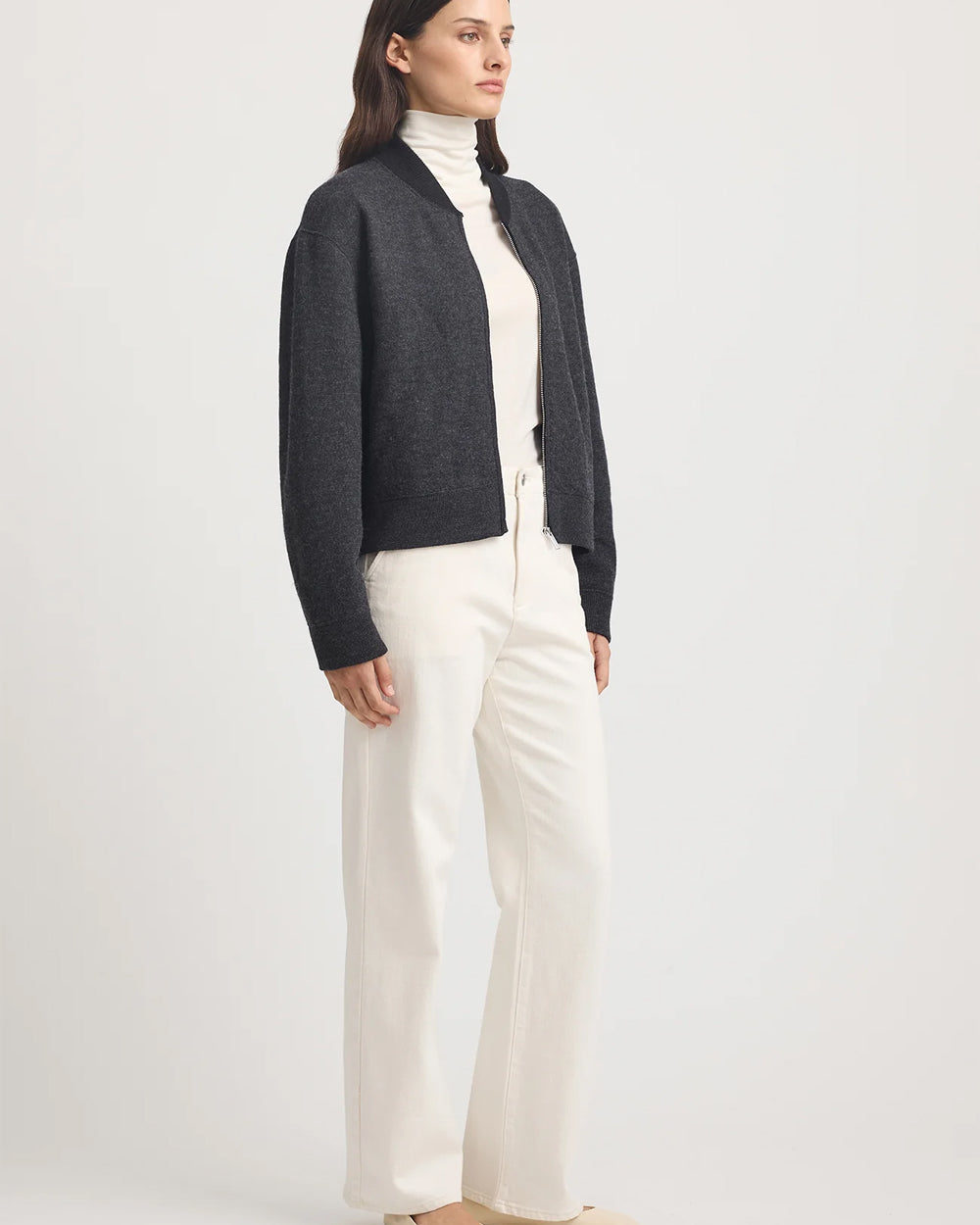 Wool Bomber Jacket