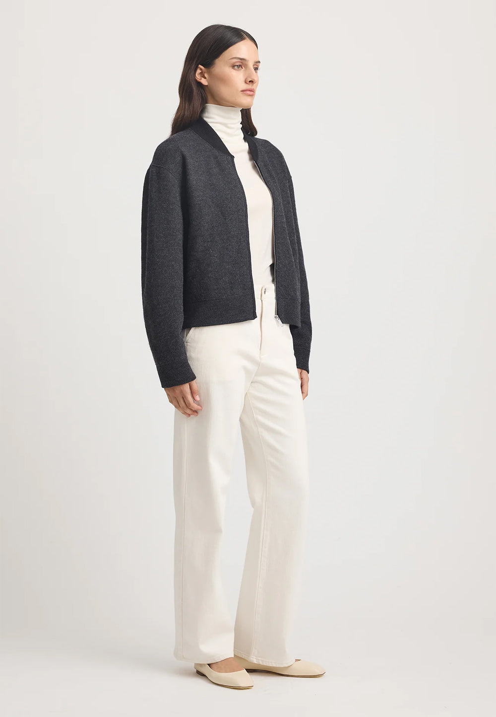 Wool Bomber Jacket