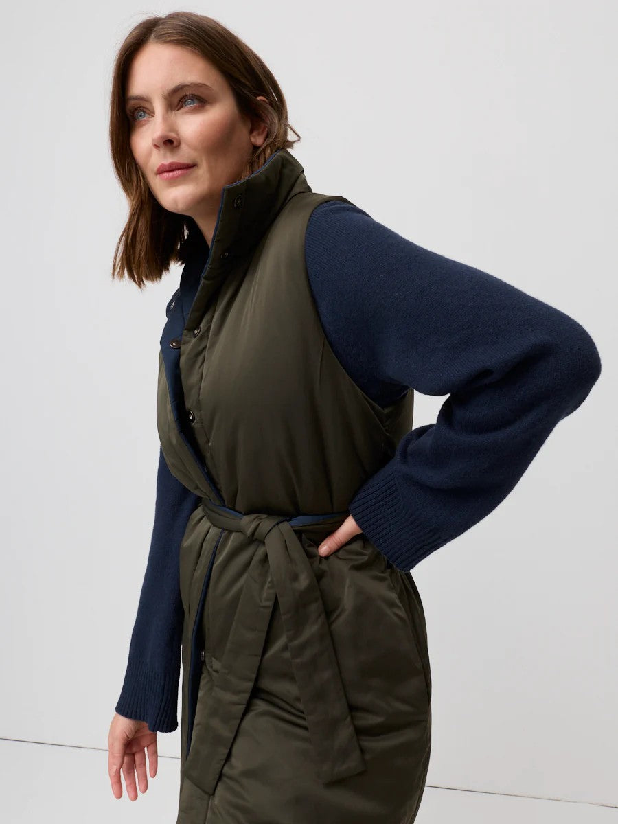 Reversible Belted Vest