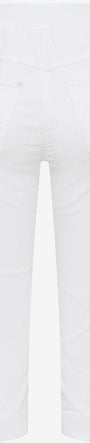 White capri pants bsck view.