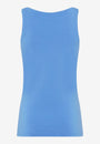 Blue tank top  Front View