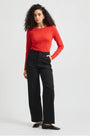 poppy crew merino Tee front image