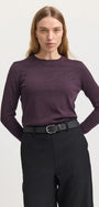 Sumak crew merino Tee front image
