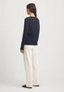 crew merino Tee back image
