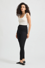 "Toorallie Merino Leggings in Black — 78% Australian Merino Wool body-sculpting leggings"