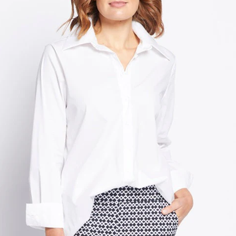 Classic LS White Shirt by Philosophy