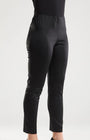 "Madonna Slim Pant by Philosophy in Black - front view"