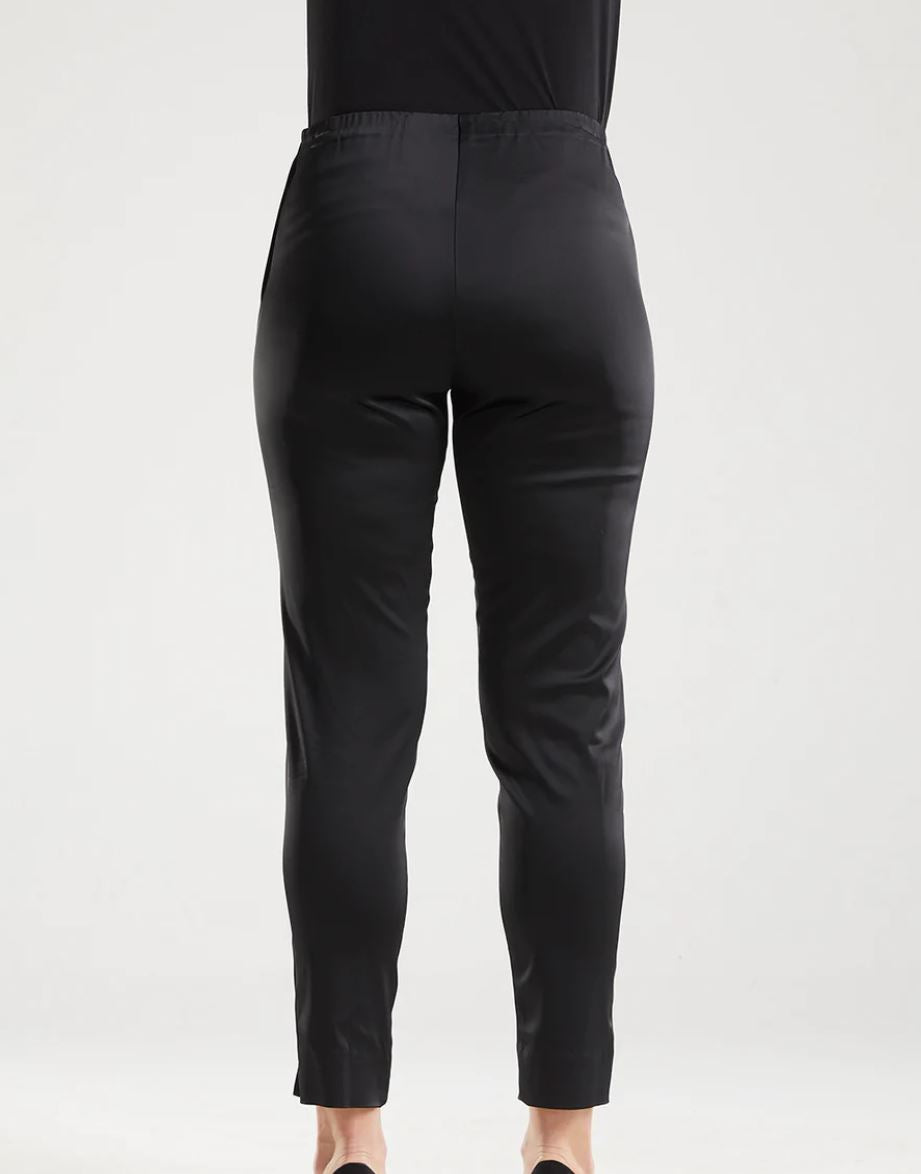 "Madonna Slim Pant by Philosophy in Black -  back view"