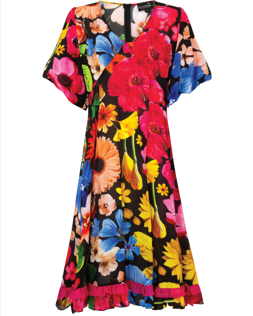 Hot Off the Dress by Curate by Trelise Cooper in Flowers print - front view