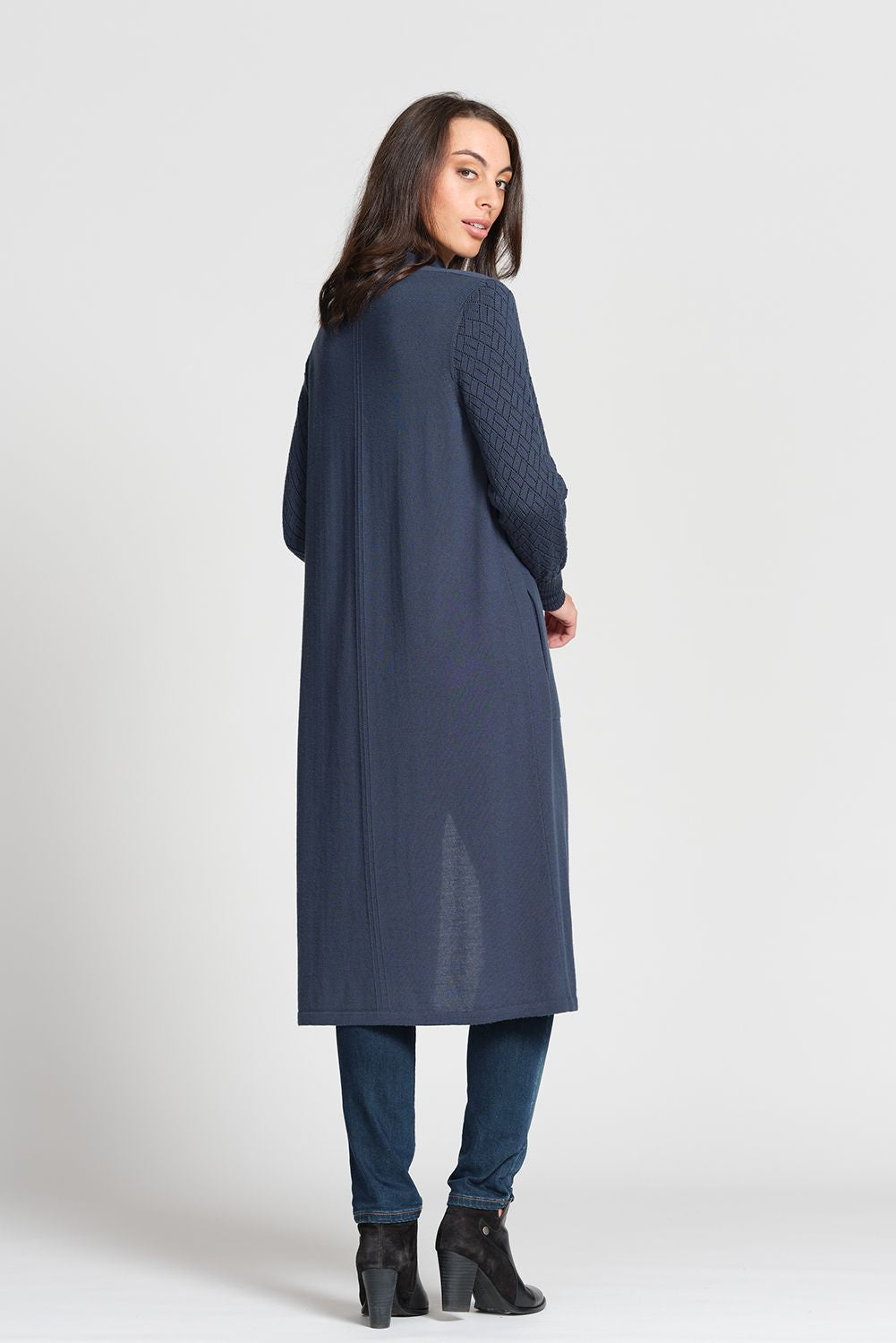 Lace Sleeve Duster
